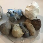 Voorbereiding gekleurde klei